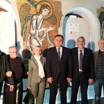 The Visit of Bosnia President to the Nativity Church and the restoration site