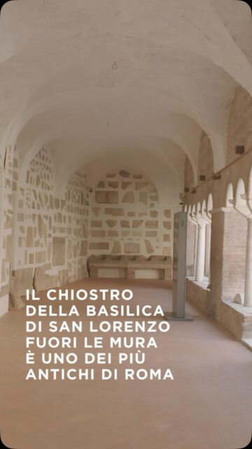 Il Chiostro della Basilica di San Lorenzo fuori le Mura é uno dei più antichi di Roma.

I portici sono decorati da una straordinaria galleria lapidaria con epigrafi e lapidi pagane e cristiane.

L’intervento della @piacentispa, effettuato nell’ambito dei lavori previsti per il #giubileo2025, ha previsto il descialbo delle pareti e delle volte del chiostro, oltre al restauro della pellicola pittorica originale.

#restauro #conservazione #patrimonioculturale #roma