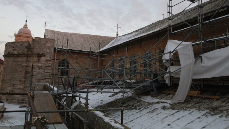 PALESTINIAN-CHRISTIANITY-CHURCH-RESTORATION