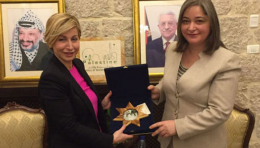 Travelnostop – Bianchi incontra ministro palestinese Maayah a Betlemme