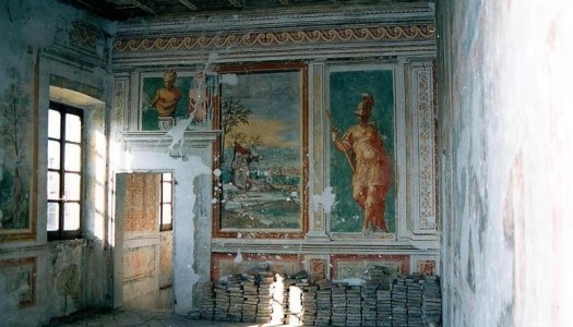Villa Galvagnina, Regione interessata al restauro